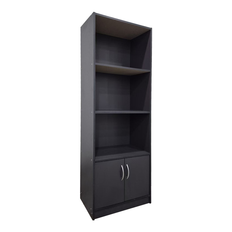 Библиотека Tekaro в антрацитен цвят 60x29x166 см