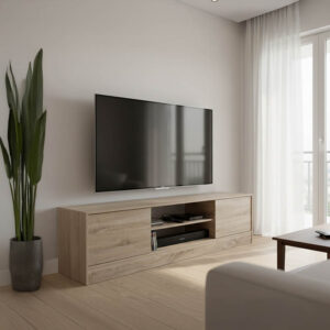 ТВ шкаф Sasa I в цвят сонома 150x35x41.5 см
