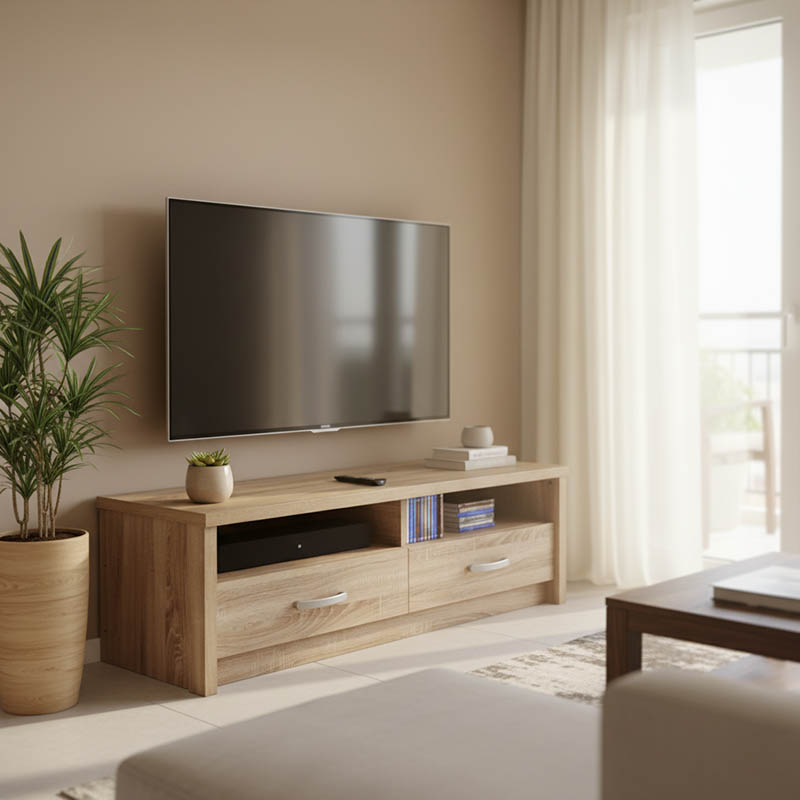 ТВ шкаф Podizor в цвят sonoma 120x45x42.5 см