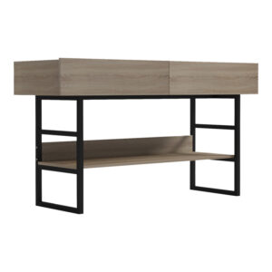 Конзола Vien в цвят sonoma-black 139x43x75.5см
