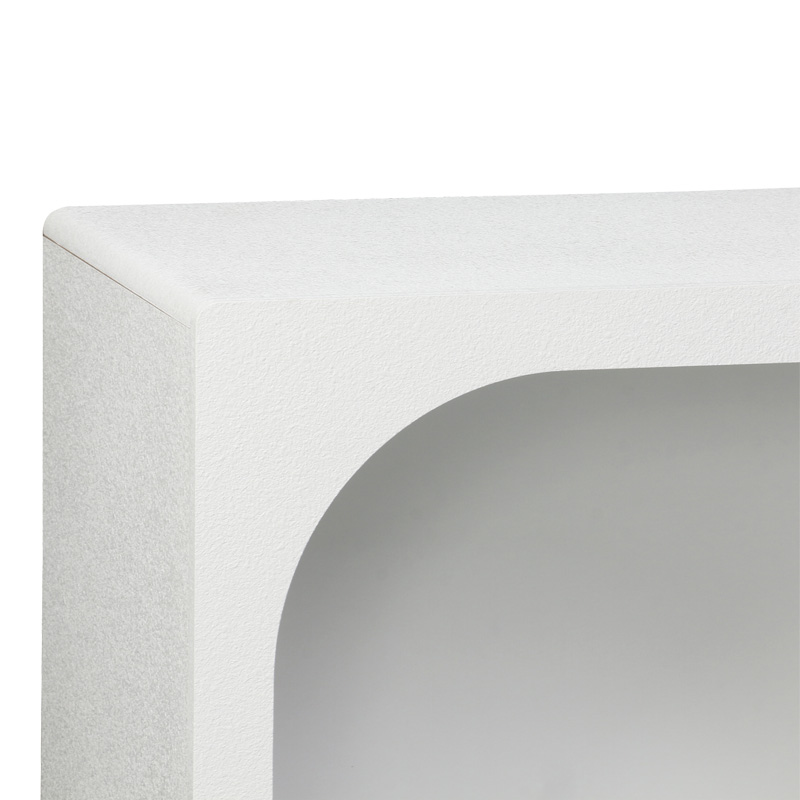Бюфет Emersi с MDF рафтове в бяло 164x34x76см - Image 4