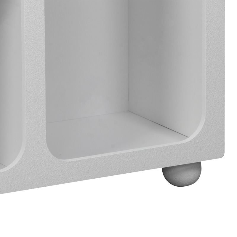 Бюфет Emersi с MDF рафтове в бяло 164x34x76см - Image 6