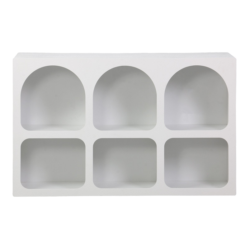 Бюфет Emersi с MDF рафтове в бяло 120x35x76см - Image 2