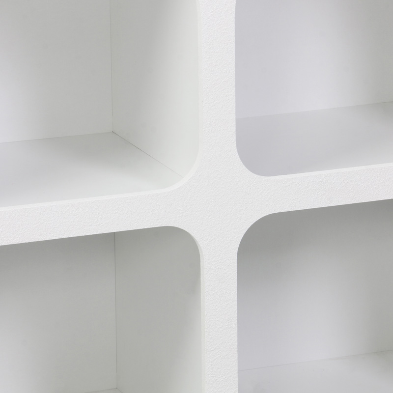 Бюфет Emersi с MDF рафтове в бяло 120x35x76см - Image 6