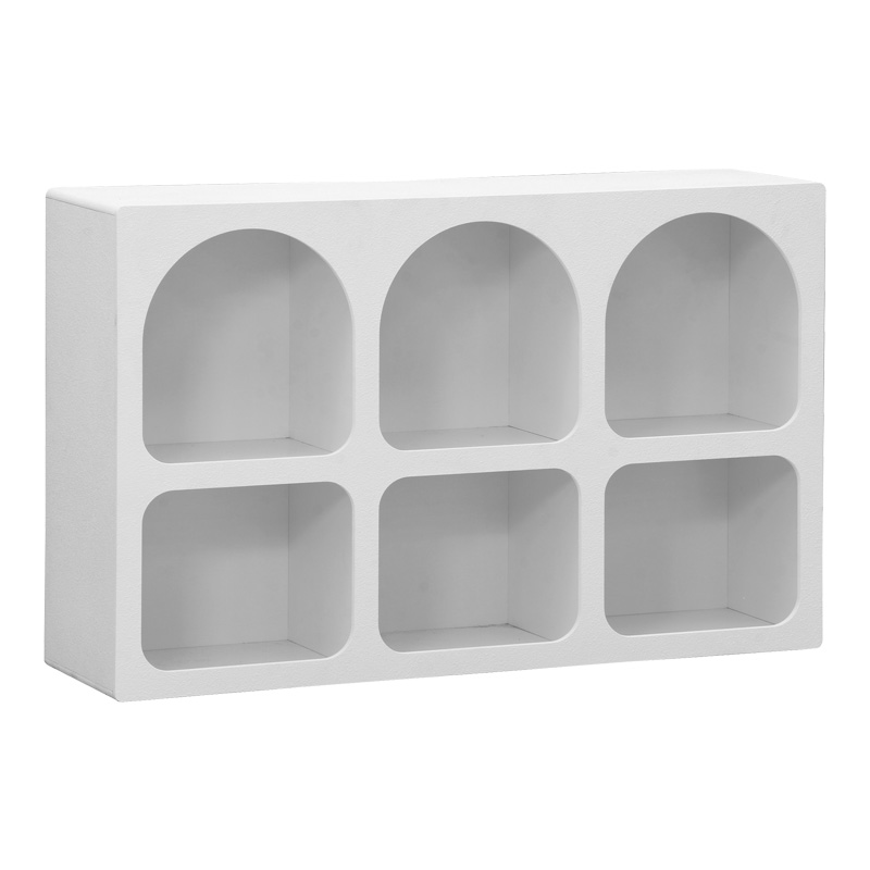 Бюфет Emersi с MDF рафтове в бяло 120x35x76см
