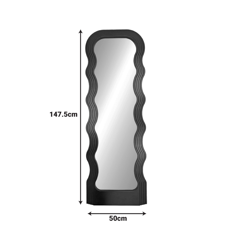 Огледало Spejo бяло PP 50x2.8x147.5см - Image 2