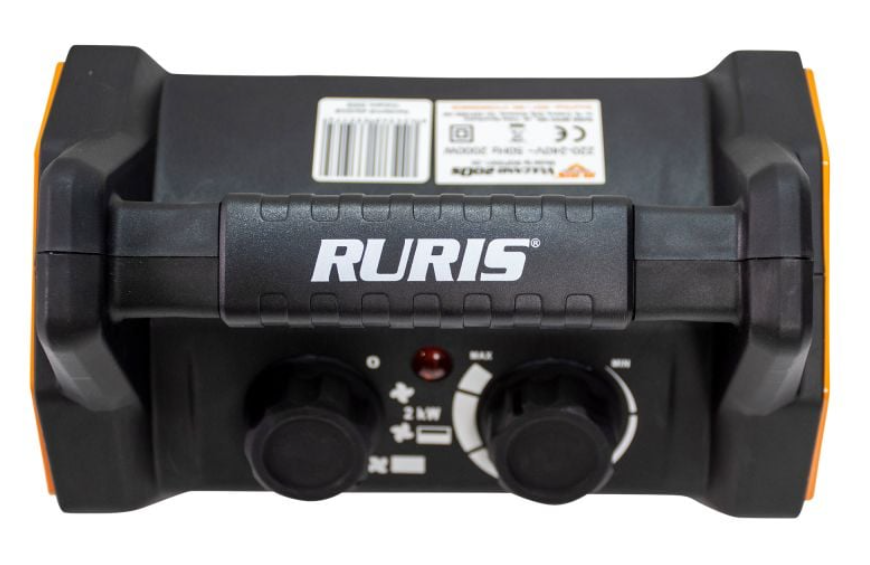 ЕЛЕКТРИЧЕСКА ДУХАЛКА RURIS VULCANO 200s - Image 2