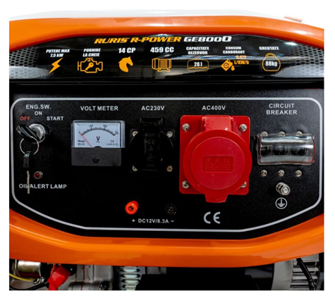 ГЕНЕРАТОР RURIS R-Power GE 8000 14 HP - Image 4