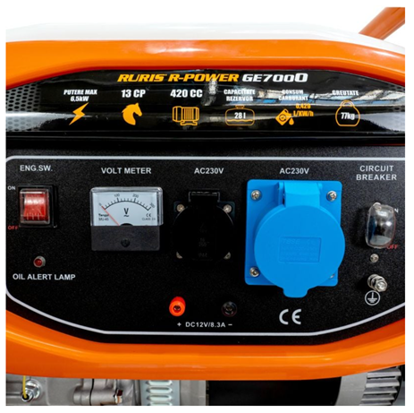 ГЕНЕРАТОР RURIS R-Power GE 7000 13 HP - Image 2