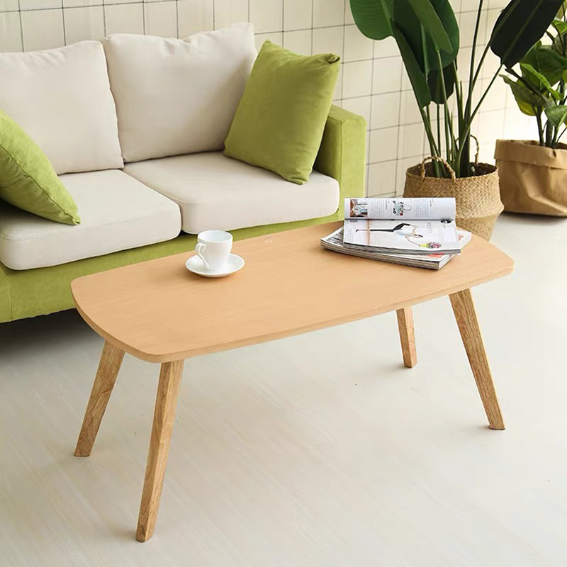 Холна маса Komela от MDF в естествен цвят 100x48x45см