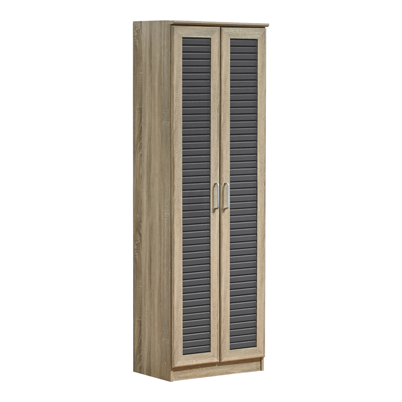 Гардероб-стойка за обувки SANTE 21 чифта в цвят сонома-антрацит 60x37x183см - Image 3