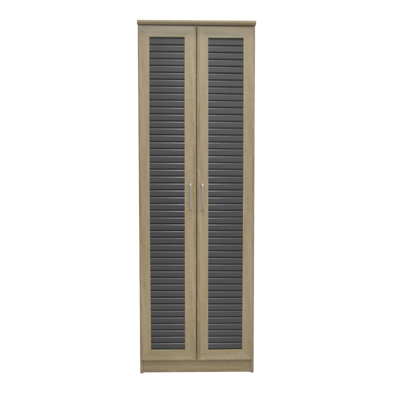 Гардероб-стойка за обувки SANTE 21 чифта в цвят сонома-антрацит 60x37x183см - Image 4