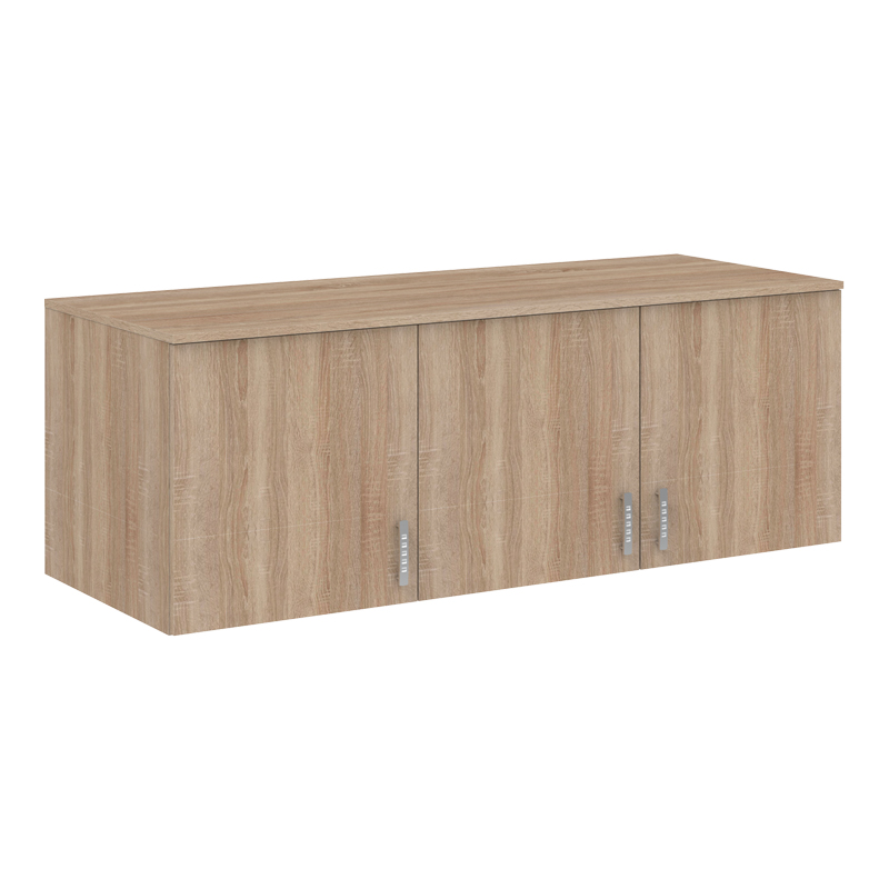 Трикрилен гардероб Royal loft sonoma 150x58x53см