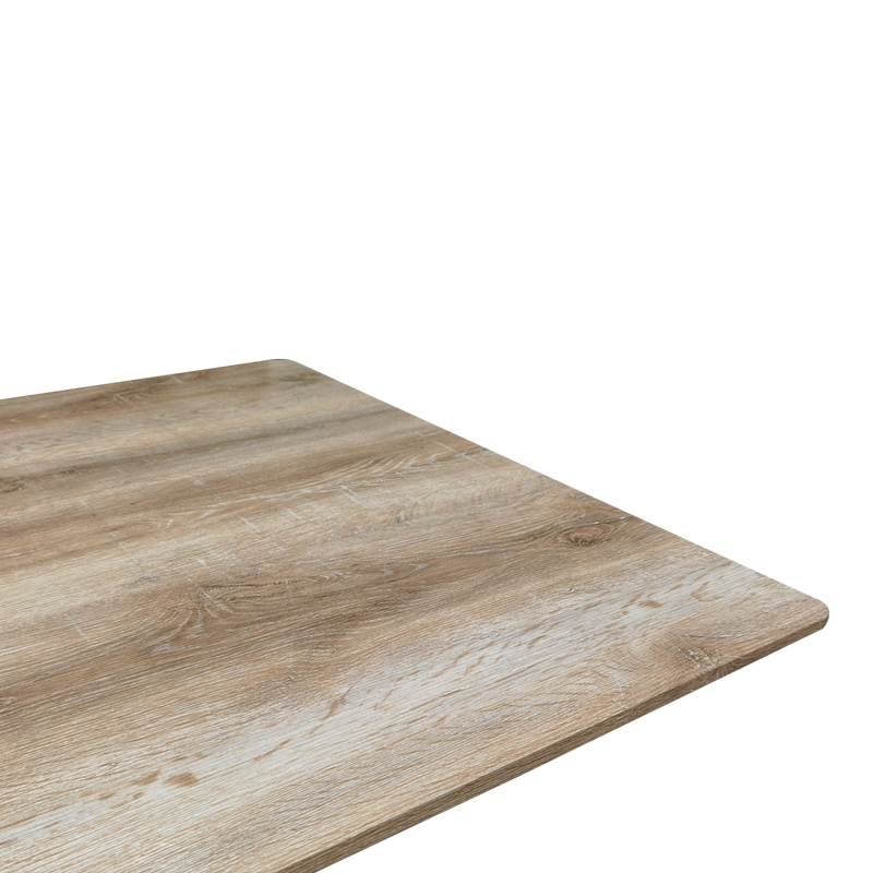 Маса Aragne sonoma MDF с черни метални крака 160x90x75см - Image 4