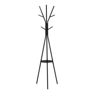 Метална закачалка Denner в черен цвят 48.5x48.5x180см