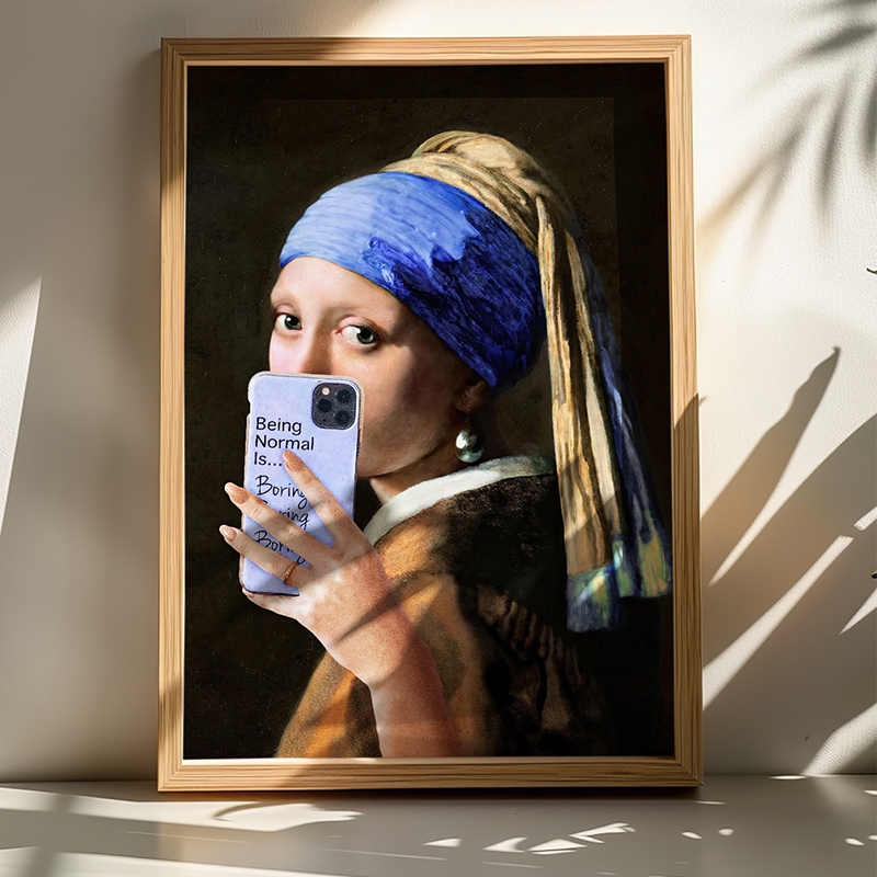 Картина Dorazen с дигитален печат и рамка 33x1.5x48см