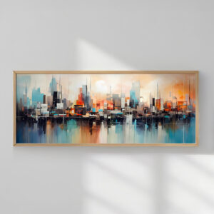 Картина Xenbo с дигитален печат и рамка 120x2x50см