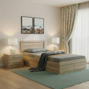 Комплект за спалня Olympus Sonoma с легло 100x200 см, 3 части