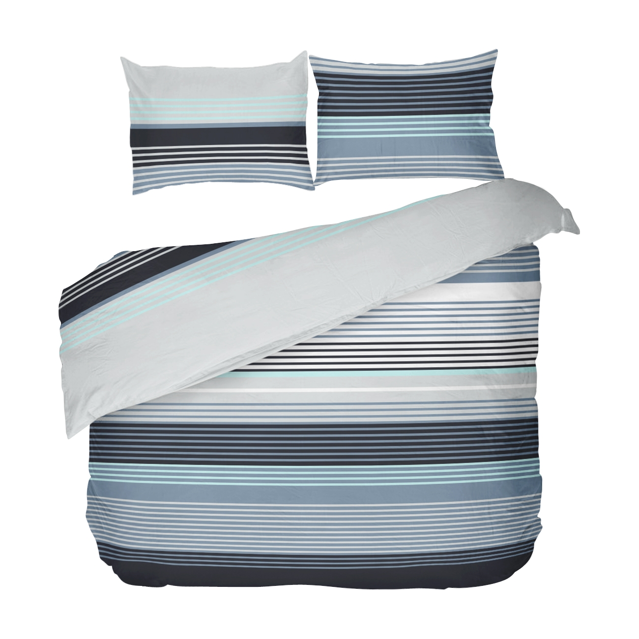 Комплект спално бельо Ранфорс от 3 части СКАЙ