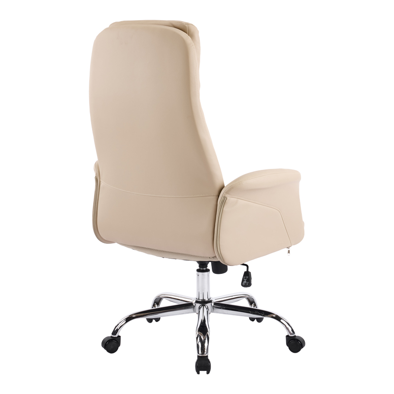 Директорски офис стол Derjio бежов pu 68x66x115см - Image 2