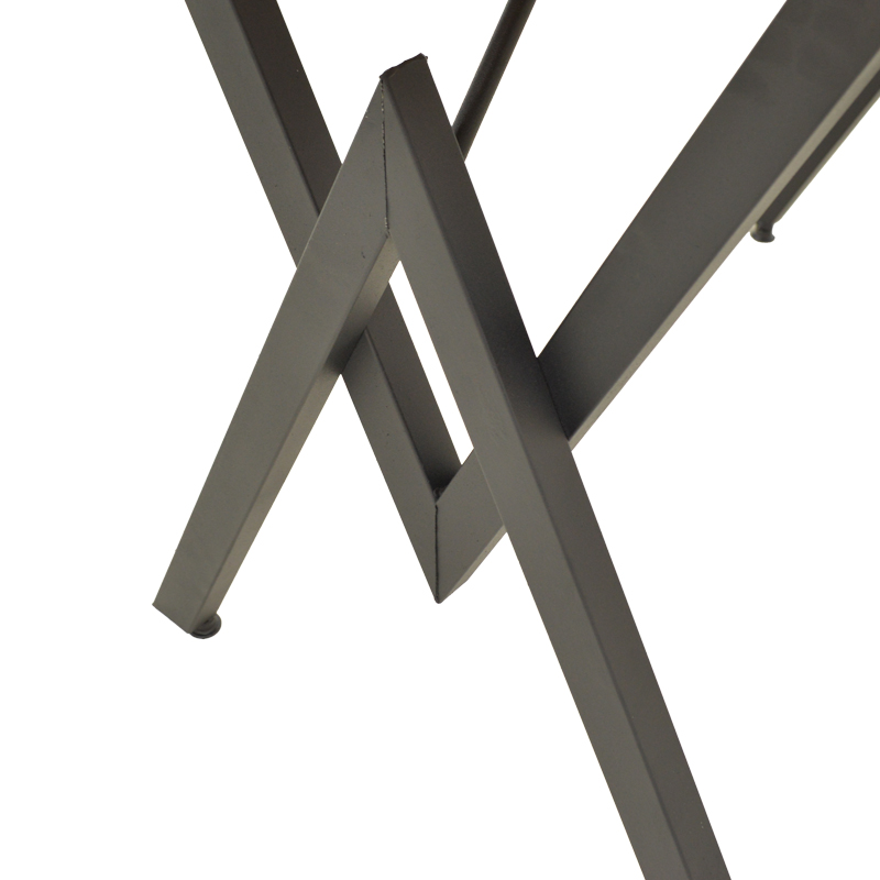 Маса Vertex от дъб с черни метални крака 110x70x72см - Image 5