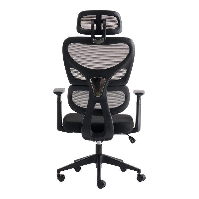 Мениджърски офис стол Cadrey mesh черен, 67x64x120-128 см - Image 6