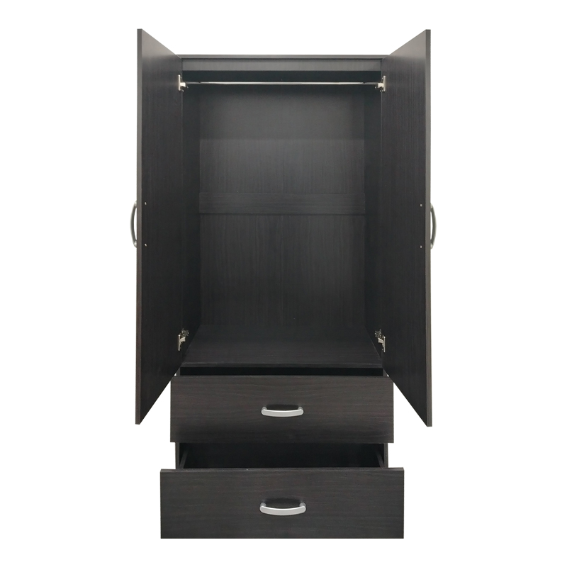 Четирикрилен гардероб с таванско помещение Athos венге 160x42x240см - Image 3