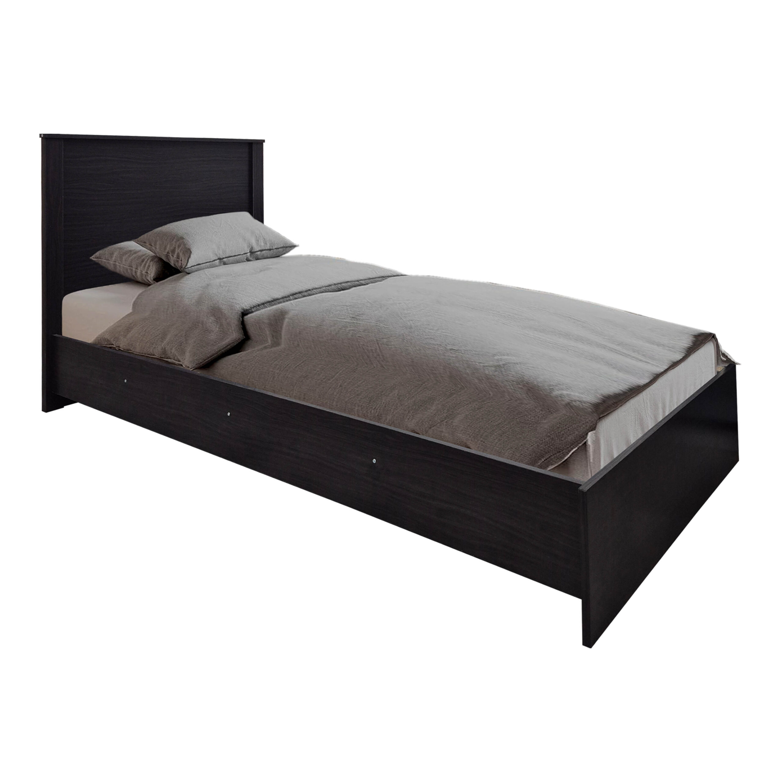 Спален комплект Athos Wenge с легло 90x190 см, комплект от 2 части - Image 2
