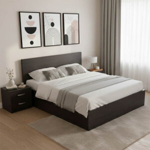 Спален комплект Athos Wenge с легло 160x200 см, комплект от 3 части