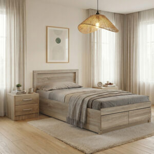 Комплект за спалня Olympus Sonoma с легло 120x200 см, 3 части