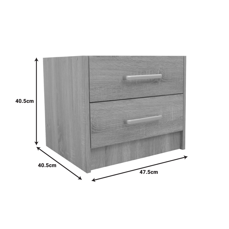 Комплект за спалня Olympus Sonoma с легло 120x200 см, 2 броя - Image 5