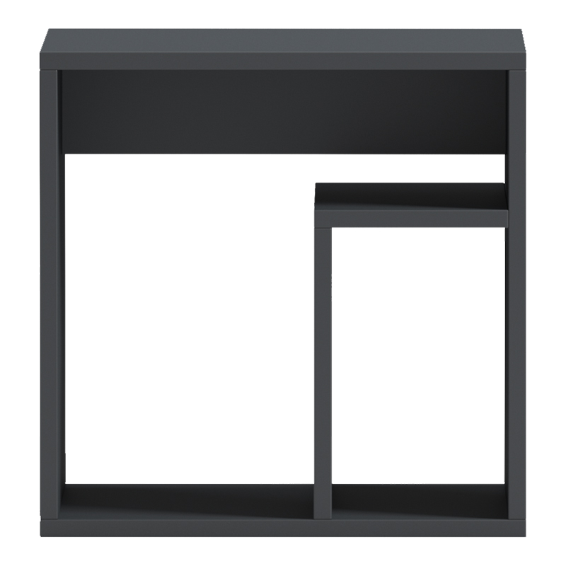 Нощно шкафче Double антрацит 40x35x40см - Image 2