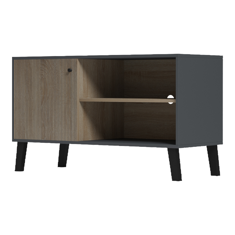 ТВ шкаф Tuscany sonoma-antracit 100x40x51см - Image 4