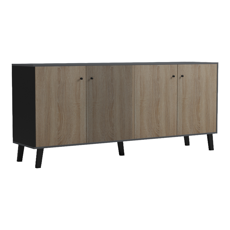 Бюфет Tuscany sonoma-antracit 180x40x78.6см - Image 3
