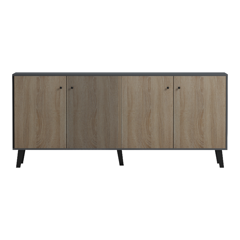 Бюфет Tuscany sonoma-antracit 180x40x78.6см - Image 6
