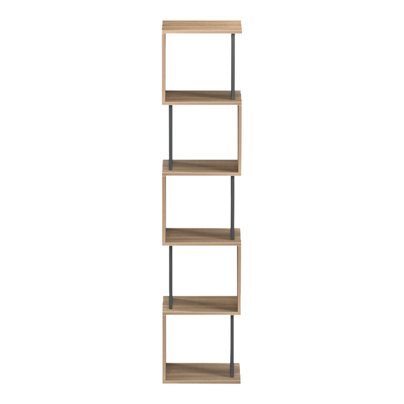 Библиотека Cubik sonoma - антрацит 35x30x161 см - Image 2