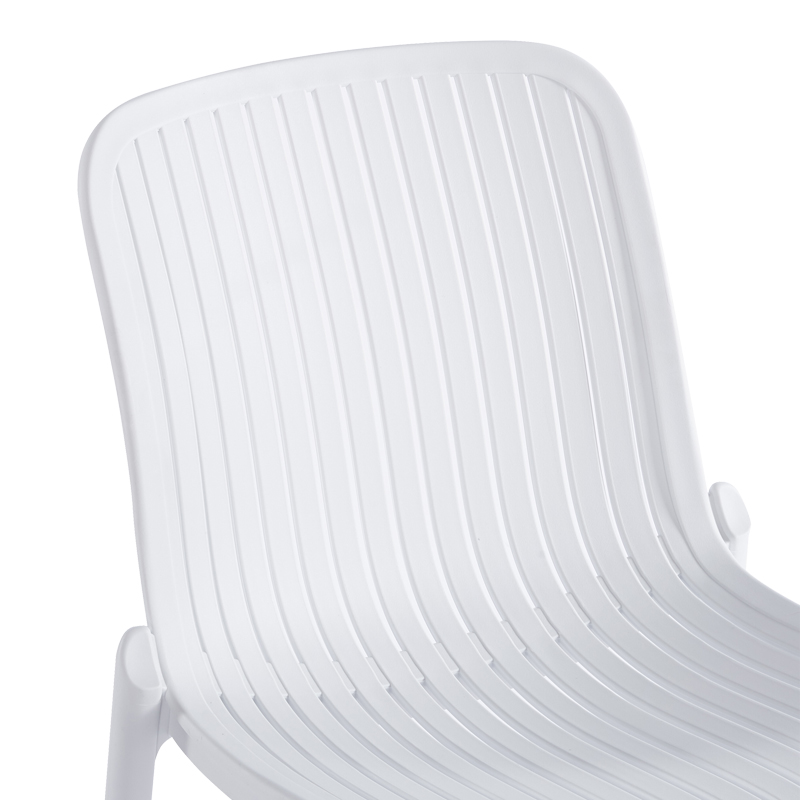 Стифиращ се стол Teragi с UV защита бял 58x43.5x82см - Image 6