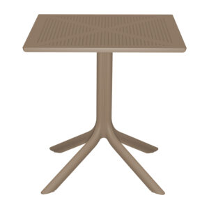 Groovy маса pp перфорирана капучино 60x60x76см