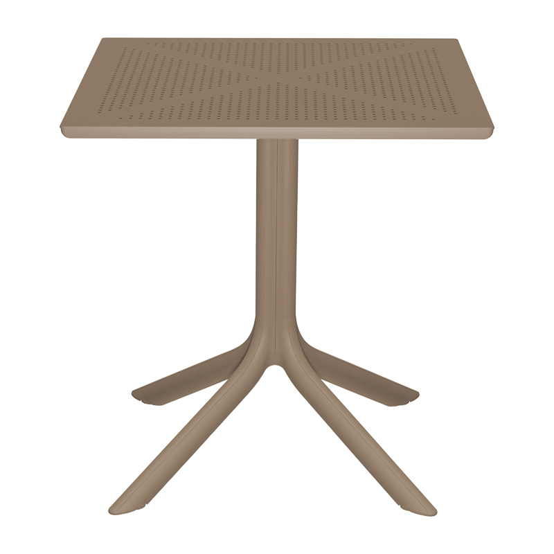 Groovy маса pp перфорирана капучино 60x60x76см