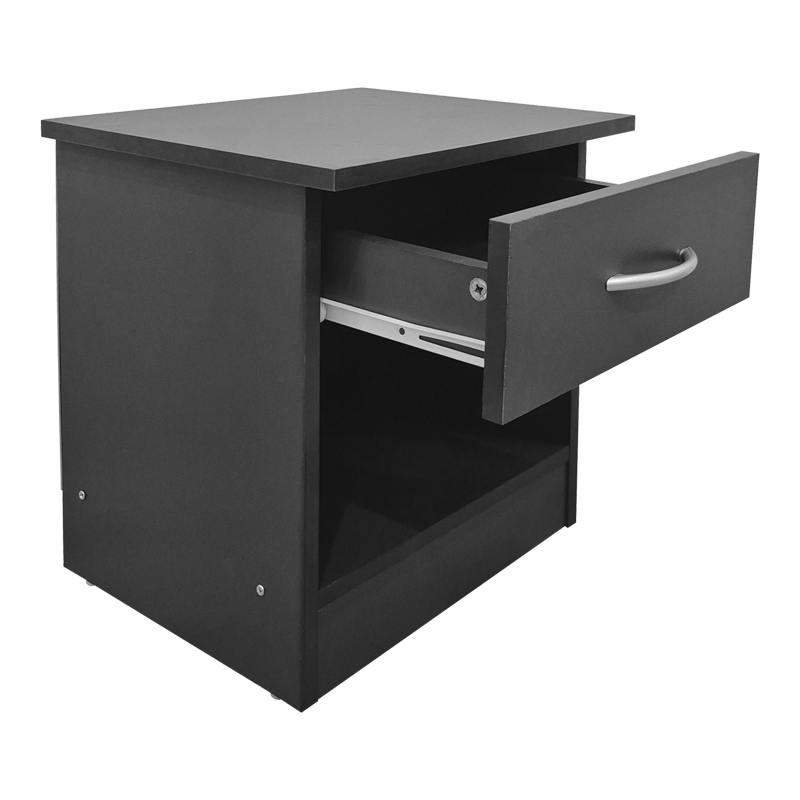 Нощно шкафче Bedy антрацит 40x34x42см - Image 2
