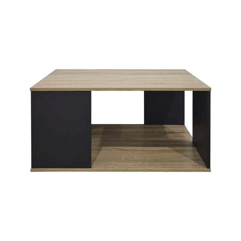 Холна маса Zelegan sonoma-антрацит 90x90x44.5см - Image 3