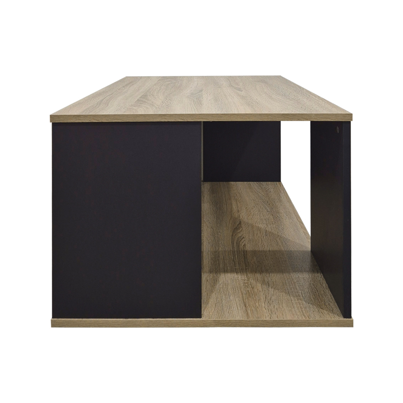 Холна маса Zelegan sonoma-антрацит 90x90x44.5см - Image 4