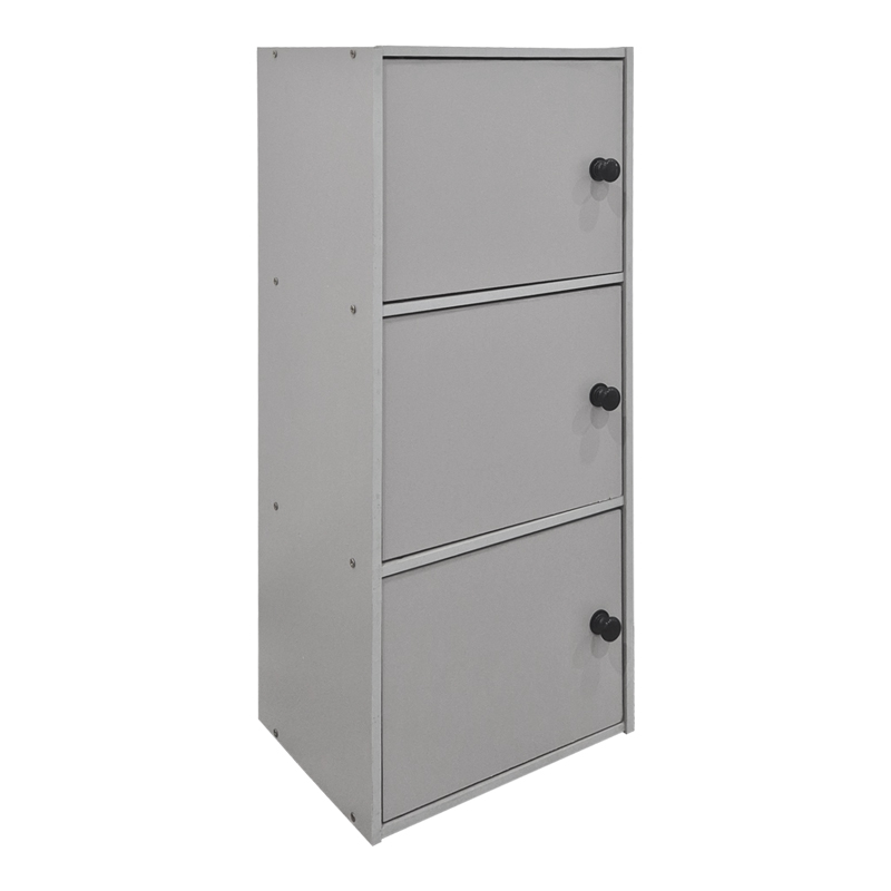 Гардероб-колона Wirdia светло сив 30.5x24x71.5см
