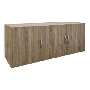 Трикрилен гардероб тип лофт Alvia sonoma 150x51x60см