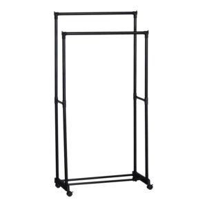 Закачалка за под Ganco черна метална 74.5x39x157см