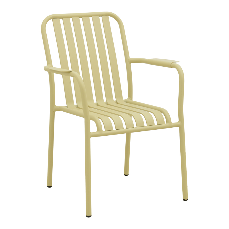 Трапезна маса Heven Vista комплект от 5 части шампанско алуминий 120x70x72см - Image 3