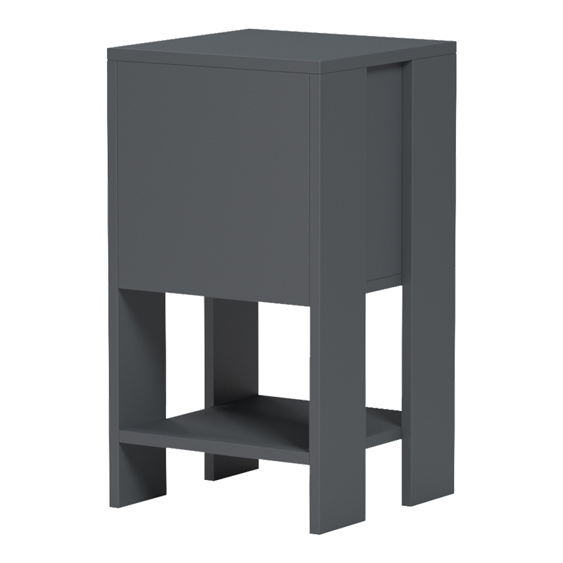 Нощно шкафче Reppo антрацит 30x30x55см - Image 4
