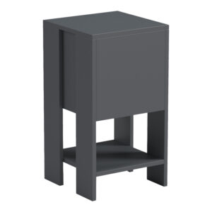 Нощно шкафче Reppo антрацит 30x30x55см