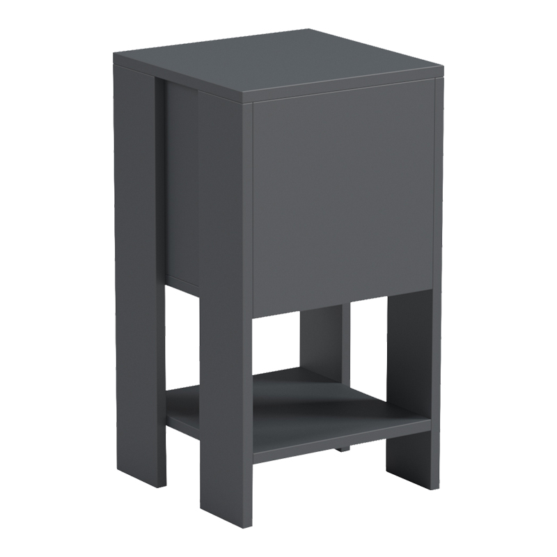 Нощно шкафче Reppo антрацит 30x30x55см