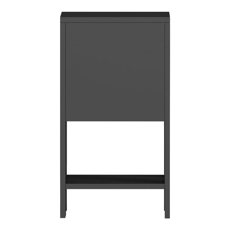Нощно шкафче Reppo черно 30x30x55см - Image 3
